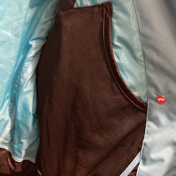 SPYDER Womens blue & brown ski jacket size 12 BRAND NEW - Picture 9 of 11